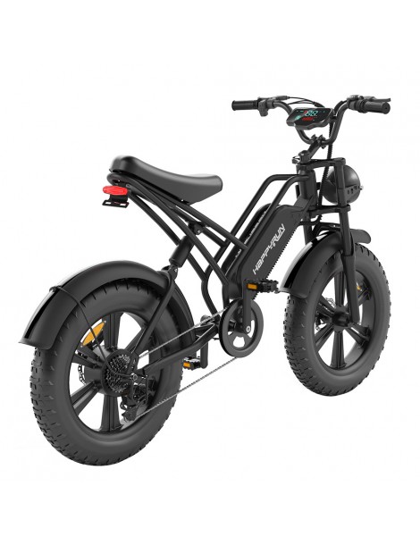 HAPPYRUN HR-G50 Bicicletta elettrica retrò 18Ah Batteria 750W Motore Sconto di tempo limitato