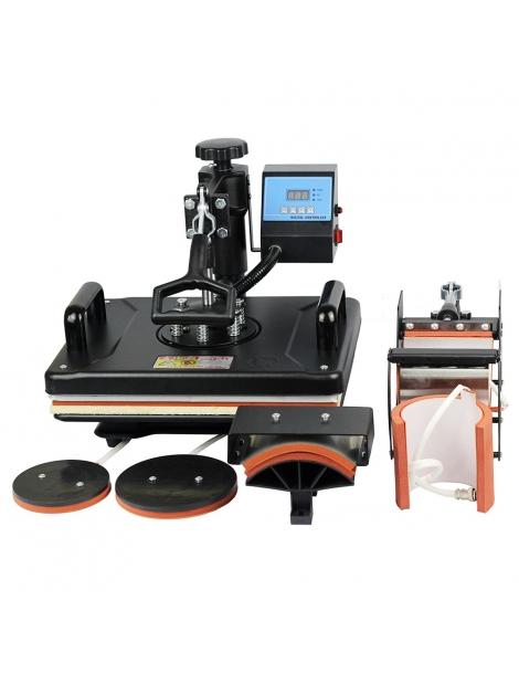 SHUOHAO SH06 6 in 1 Macchina per la stampa a caldo 29*38cm Piastra di trasferimento Shopping online