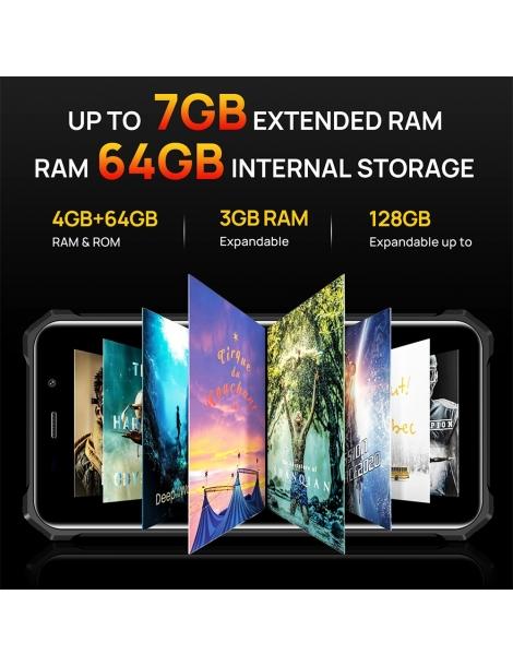 FOSSiBOT F101 Smartphone robusto 4GB 64GB - Nero Offerta Giorno del Papà