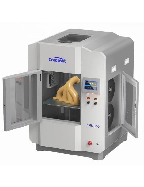 CreatBot PEEK-300 Stampante 3D livellamento automatico doppio estrusore velocità di stampa 10-120 mm/s Offerte giornaliere
