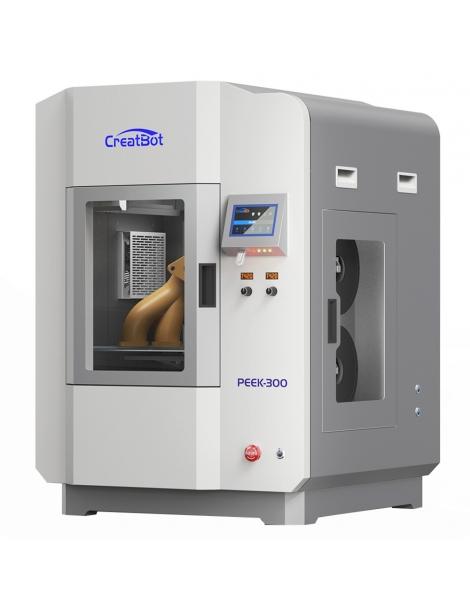 CreatBot PEEK-300 Stampante 3D livellamento automatico doppio estrusore velocità di stampa 10-120 mm/s Offerte giornaliere
