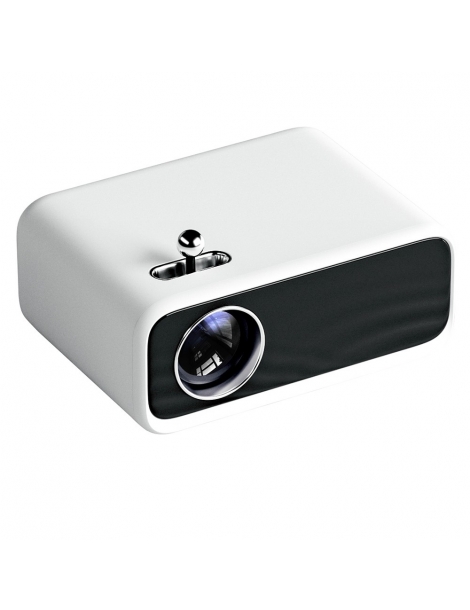 WANBO MINI Proiettore LCD versione multimediale altoparlante a diaframma da 3W Enormi risparmi