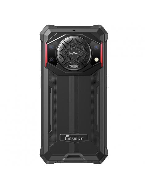 FOSSiBOT F101P Smartphone robusto 4GB 64GB tripla fotocamera AI altoparlante 123dB MediaTek Helio P22 Octa-Core - Rosso Rilascio limitato