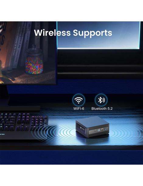 Intel NUC 11 Mini PC Intel Core i7-1165G7 Quad Core fino a 4 7 GHz 32GB DDR4 RAM 1TB SSD Latest stili