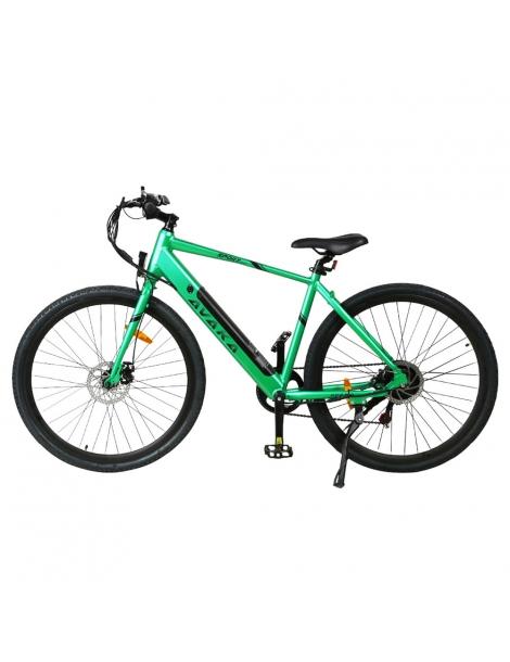 Bicicletta elettrica AVAKA R3 motore 36V 350W batteria 12 5Ah velocità massima 32km/h autonomia 70km - Verde Limitato a 3 giorni