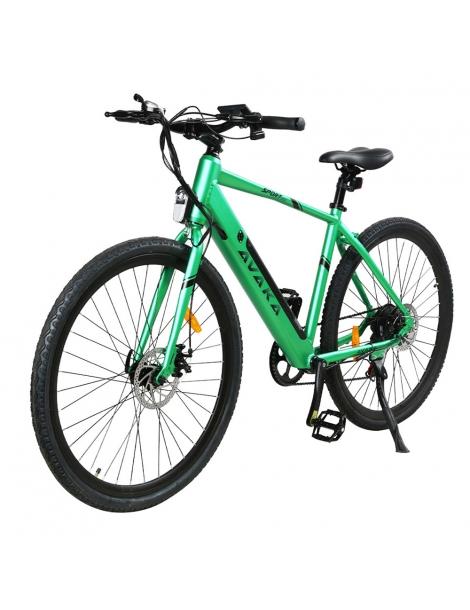 Bicicletta elettrica AVAKA R3 motore 36V 350W batteria 12 5Ah velocità massima 32km/h autonomia 70km - Verde Limitato a 3 giorni