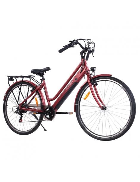 GOGOBEST GM28 Bicicletta elettrica 36V 350W Motore Batteria 10.4Ah-Rosso In vendita
