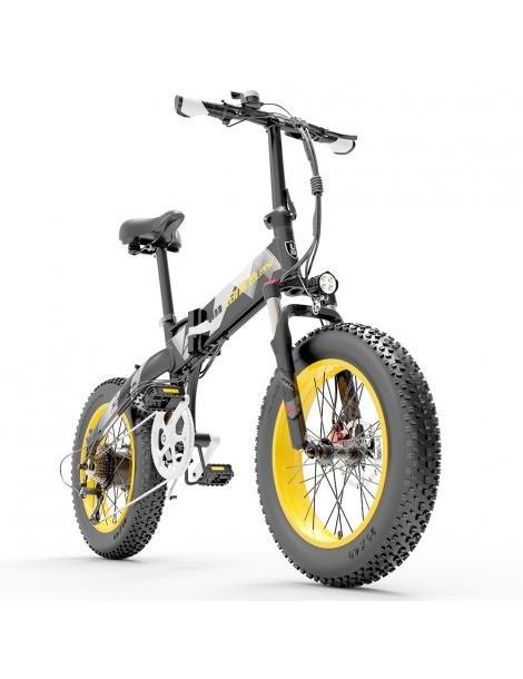 LANKELEISI X2000PLUS 10.4Ah 48V 1000W Ciclomotore Elettrico Bici Pieghevole In Linea