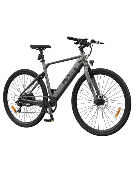 PVY P30 Bicicletta elettrica motore 500W batteria 36V 13.5Ah pneumatico 27.5*2.1” 32km/h 100km impermeabile IP66 - Grigio Vendita