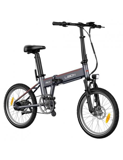 PVY LIBON Bicicletta elettrica pieghevole da città motore 500W 36V 20.4Ah pneumatici 20*2.5” 25km/h 260km - Grigio Pezzi Unici