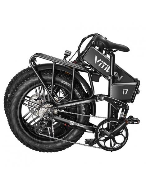 Vitilan I7 Pro 3.0 Bicicletta elettrica motore 750W 48V 20Ah pneumatico grasso 20*4.0 pollici 45km/h 80Nm 110km - Nero Negozi Online