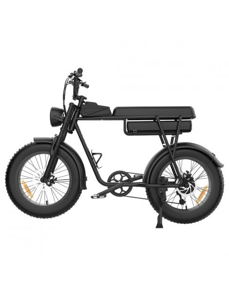 YAMALI FXH-006 Bicicletta elettrica Motore 1000W Batteria 48V 20Ah Pneumatici grassi 20*4'' Velocità massima 50km/h - Nero Fino Al -60%