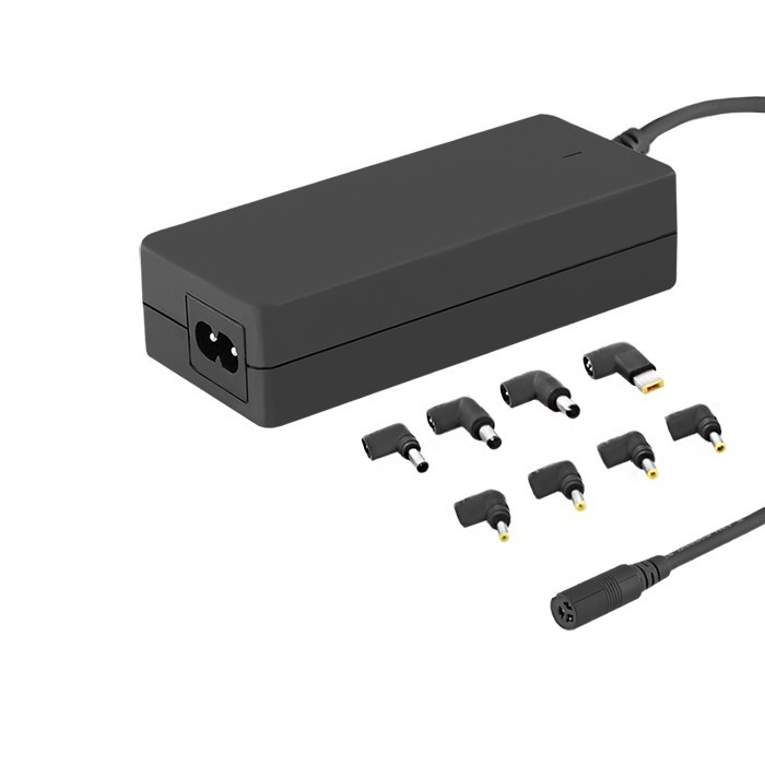 Qoltec 50011 adattatore e invertitore Interno 65 W Nero