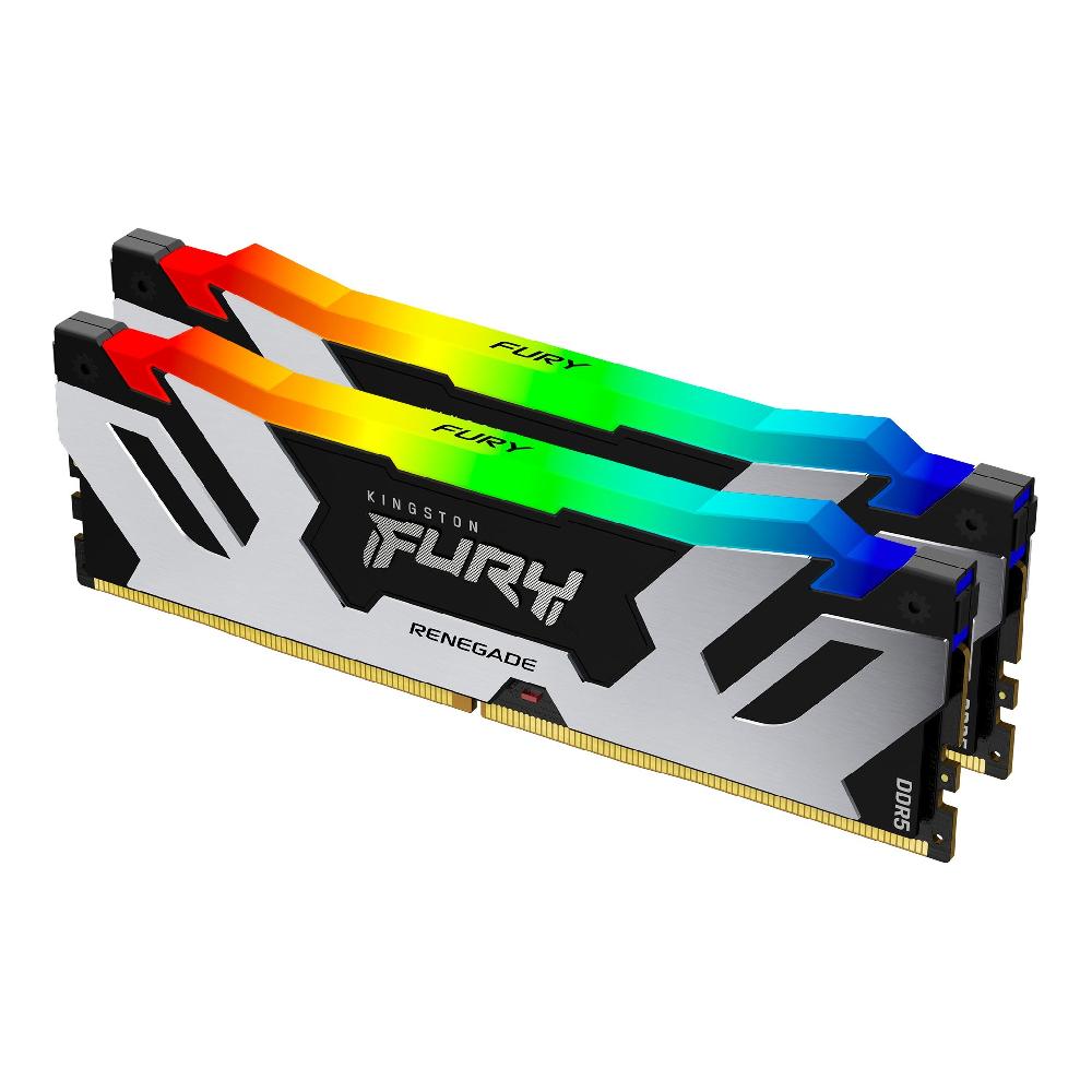 Kingston Technology FURY 32GB 6400MT/s DDR5 CL32 DIMM (Kit da 2) Renegade RGB Negozio
