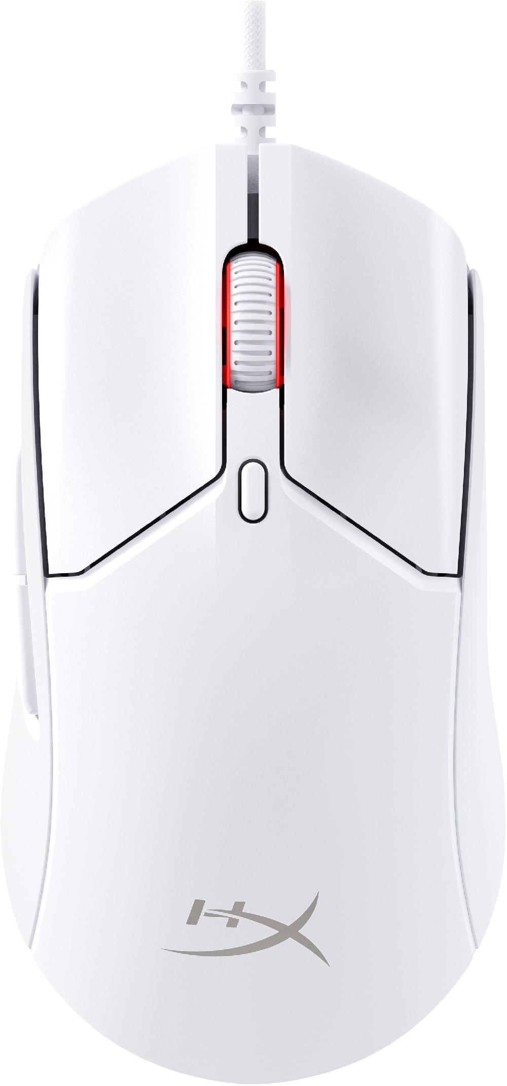 HyperX Pulsefire Haste 2 – Mouse da gaming (bianco-rosa) Offerta per la Festa della Mamma