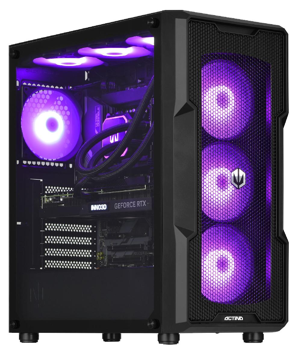Actina 5901443339397 PC AMD Ryzen™ 7 7800X3D 32 GB DDR5-SDRAM 1 TB SSD AMD Radeon RX 7900 XTX Midi Tower Nero Liquidazione