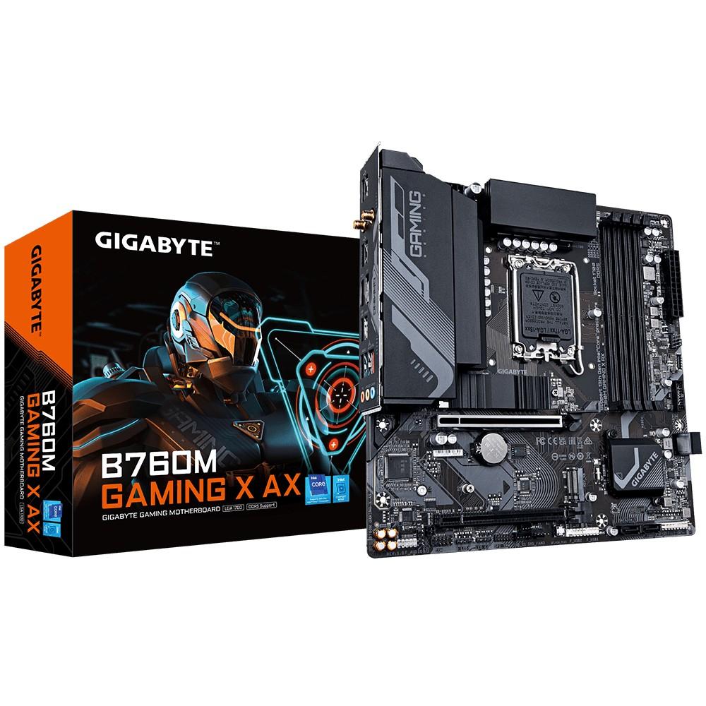 Gigabyte B760M Gaming X AX Intel B760 Express LGA 1700 micro ATX Promozione Limitata