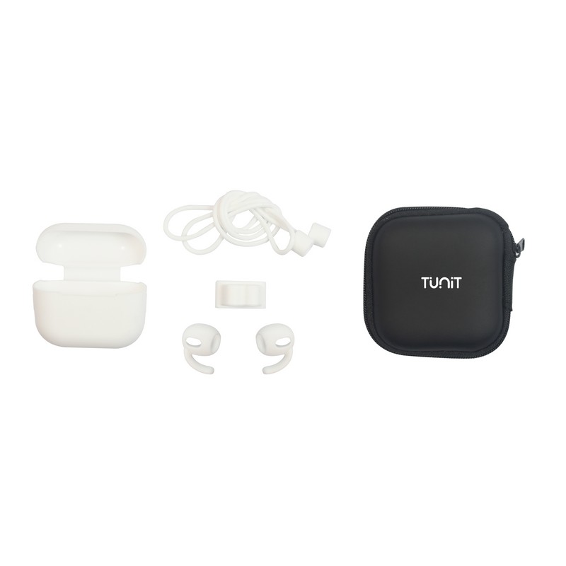 TUNIT Cover AirPods Apple 3a Generazione in Silicone - White Novità