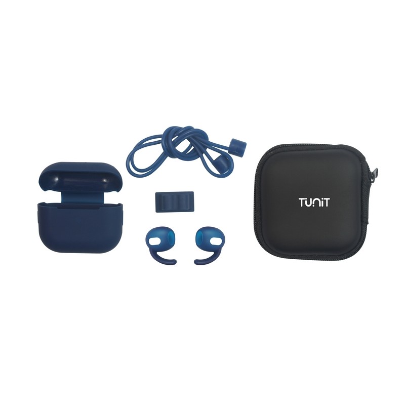 TUNIT Cover AirPods Apple 3a Generazione in Silicone - Blue Navy Offerta