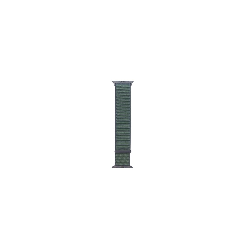TUNIT Cinturino Apple Watch in Nylon - 42/44/45 & Serie 10 46mm - Deep Fog
