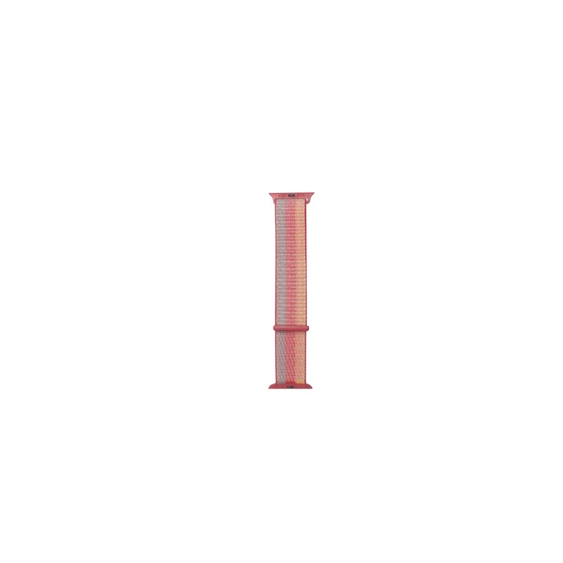 TUNIT Cinturino Apple Watch Nylon - 38/40/41 & Serie 10 42mm - Striped Red Outlet