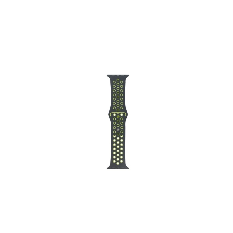 TUNIT Cinturino Apple Watch Sport - 42/44/45 & Serie 10 46mm - Black and Sparking Saldi