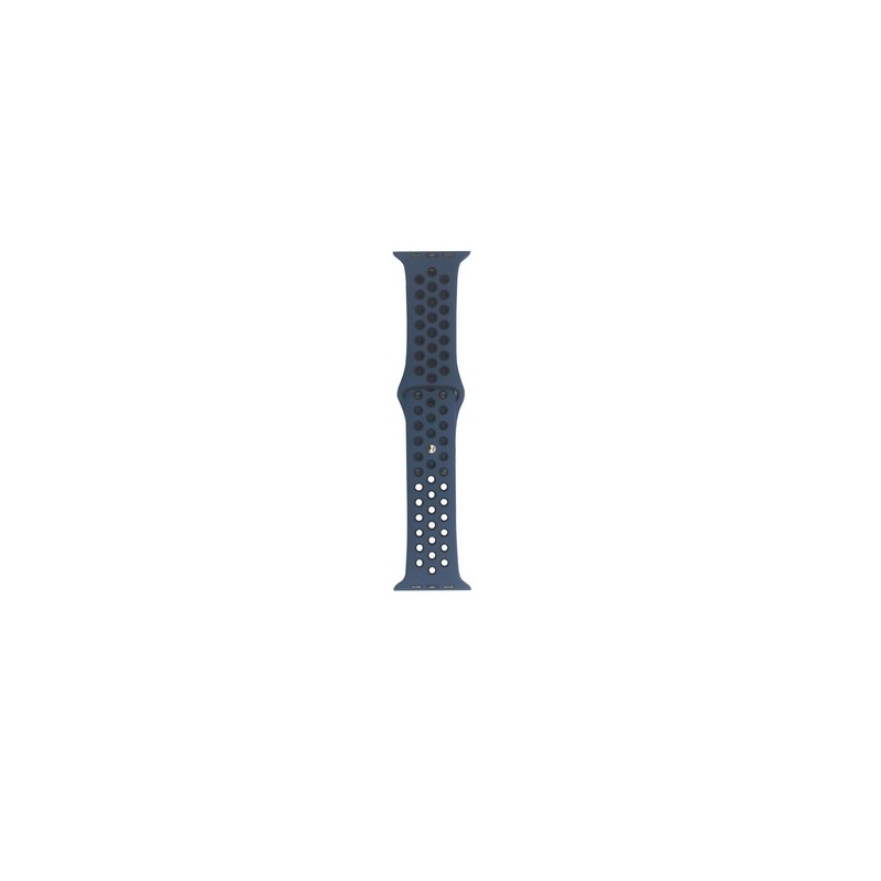 TUNIT Cinturino Apple Watch Sport - 42/44/45 & Serie 10 46mm - Deep Blue and Black Offerte