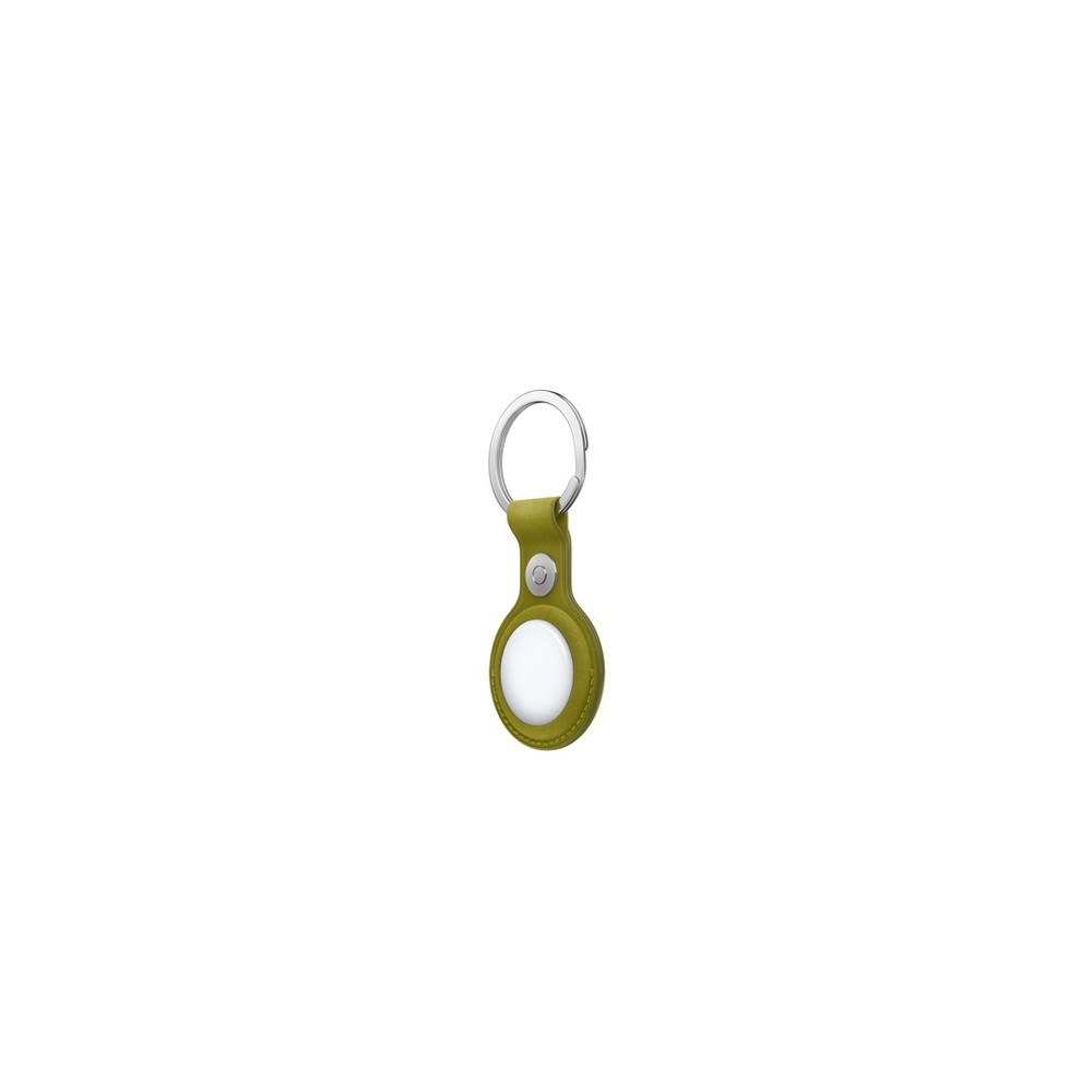 APPLE AirTag FineWoven Key Ring - Chartreuse In Vendita