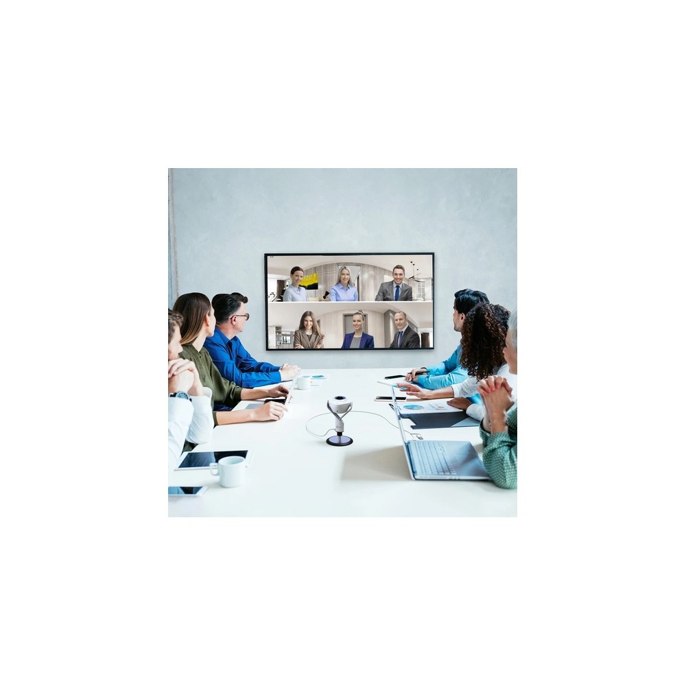 j5create 360° AI-Powered Webcam with Speakerphone Vendita