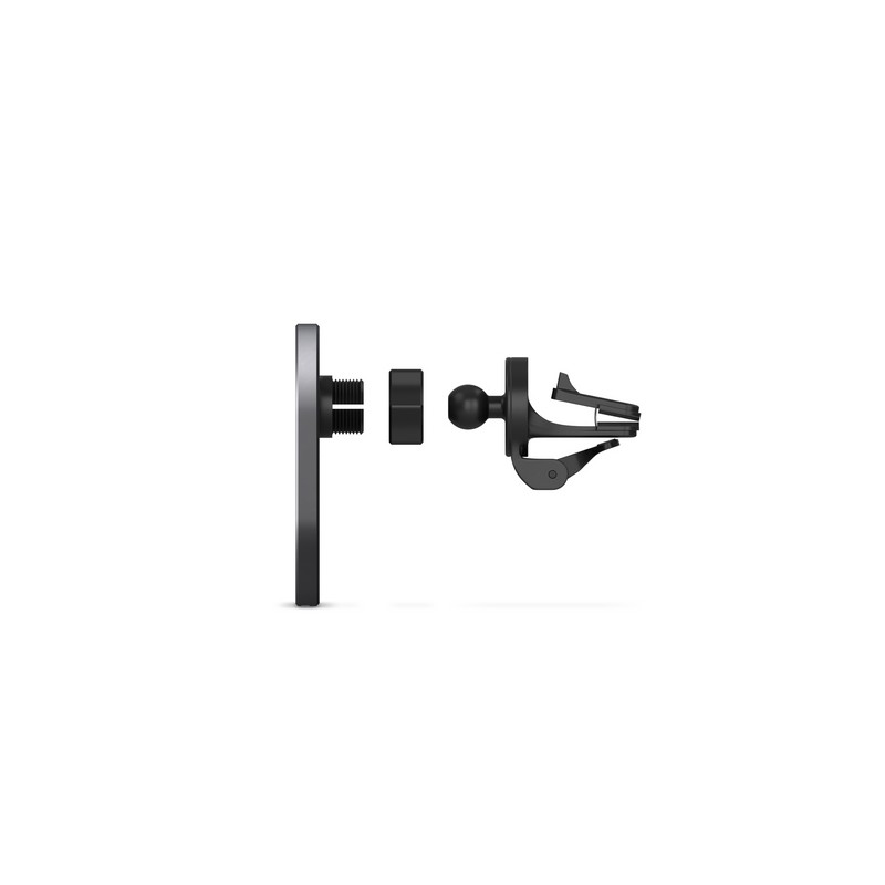 EPICO EPICO ELLIPSE EPICO ELLIPSE MAGNETIC CAR CHARGER 15W/10W/7 5W + 18W USB-A CHARGER - space grey Sottocosto
