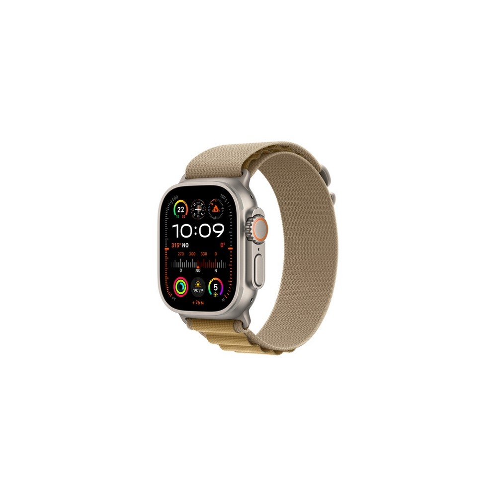 APPLE Apple Watch Ultra 2 GPS + Cellular 49mm Natural Titanium Case with Tan Alpine Loop - Small Comprane uno, ottenene uno gratis