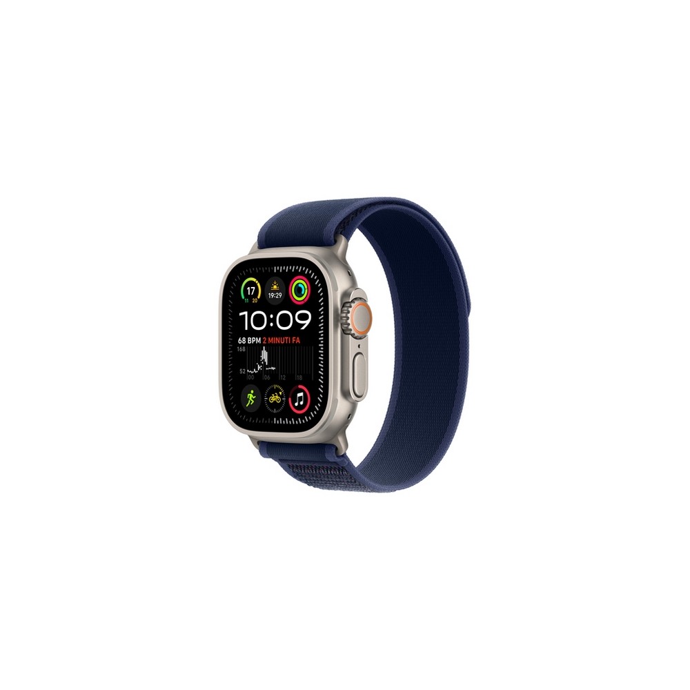 APPLE Apple Watch Ultra 2 GPS + Cellular 49mm Natural Titanium Case with Blue Trail Loop - M/L Sconti VIP