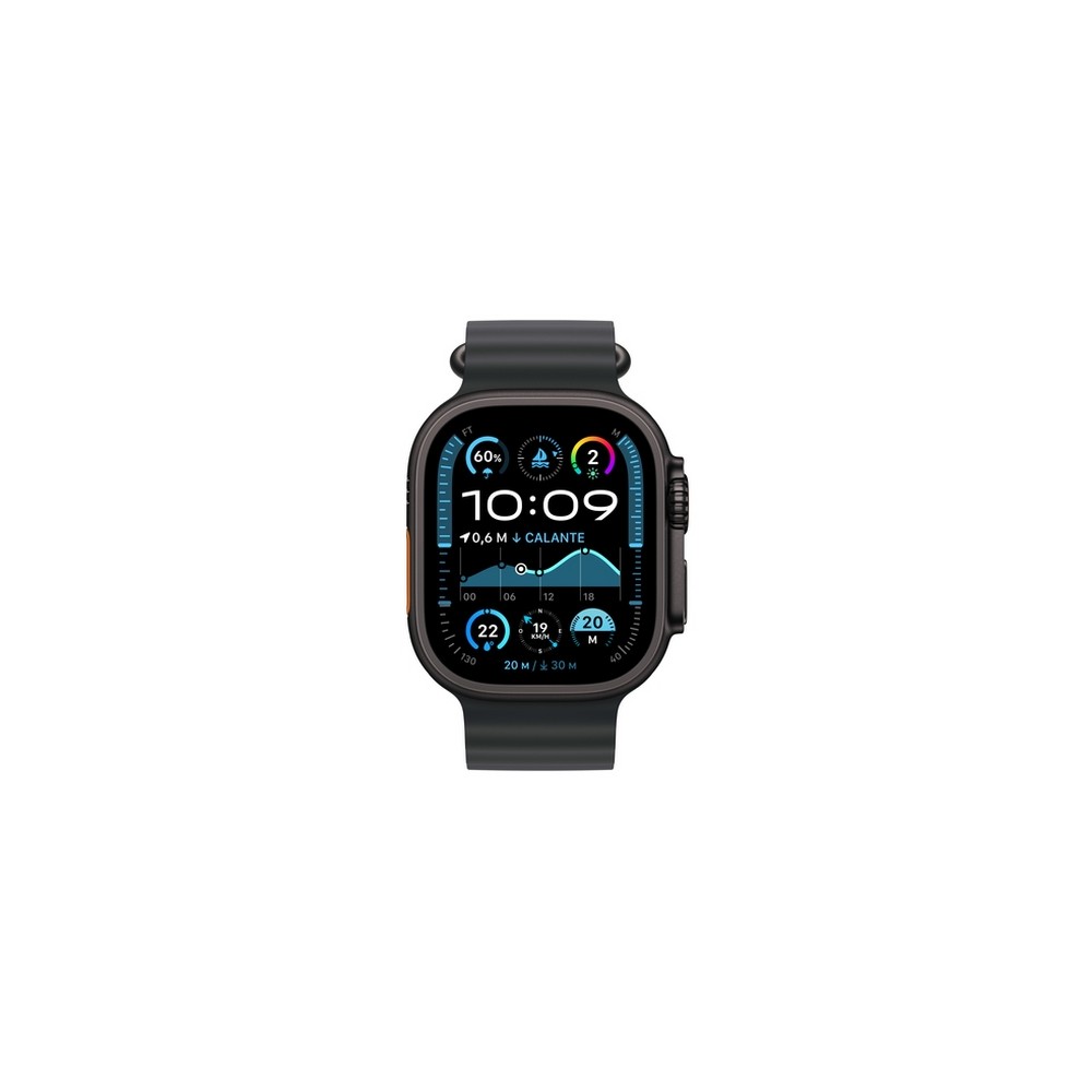 APPLE Apple Watch Ultra 2 GPS + Cellular 49mm Black Titanium Case with Black Ocean Band Super Saving Price