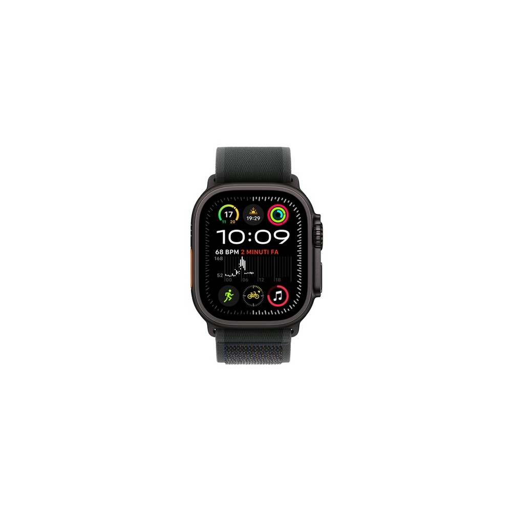 APPLE Apple Watch Ultra 2 GPS + Cellular 49mm Black Titanium Case with Black Trail Loop - M/L ACQUISTA ORA