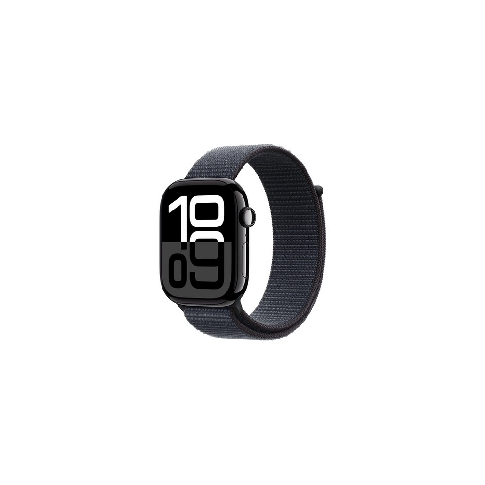 APPLE Apple Watch Series 10 GPS 46mm Jet Black Aluminium Case with Ink Sport Loop Duty-free