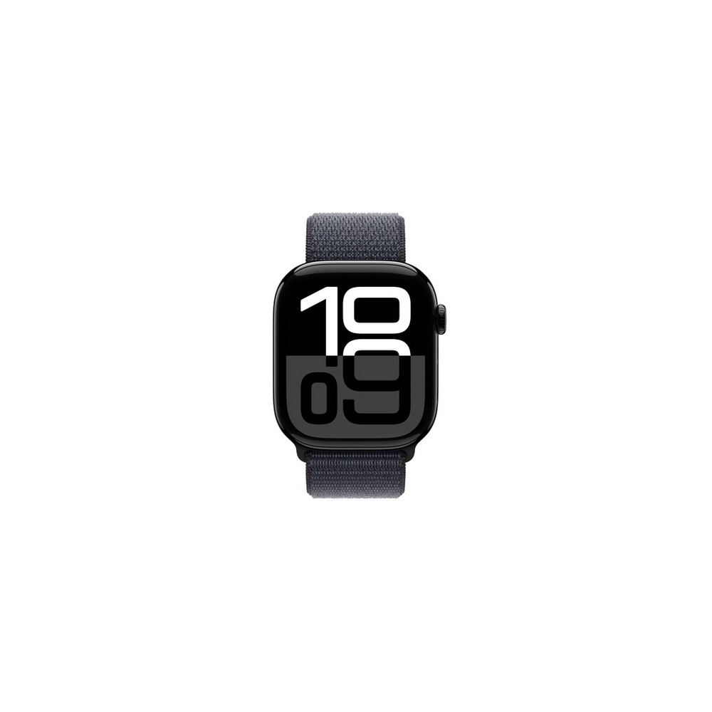 APPLE Apple Watch Series 10 GPS 46mm Jet Black Aluminium Case with Ink Sport Loop Duty-free