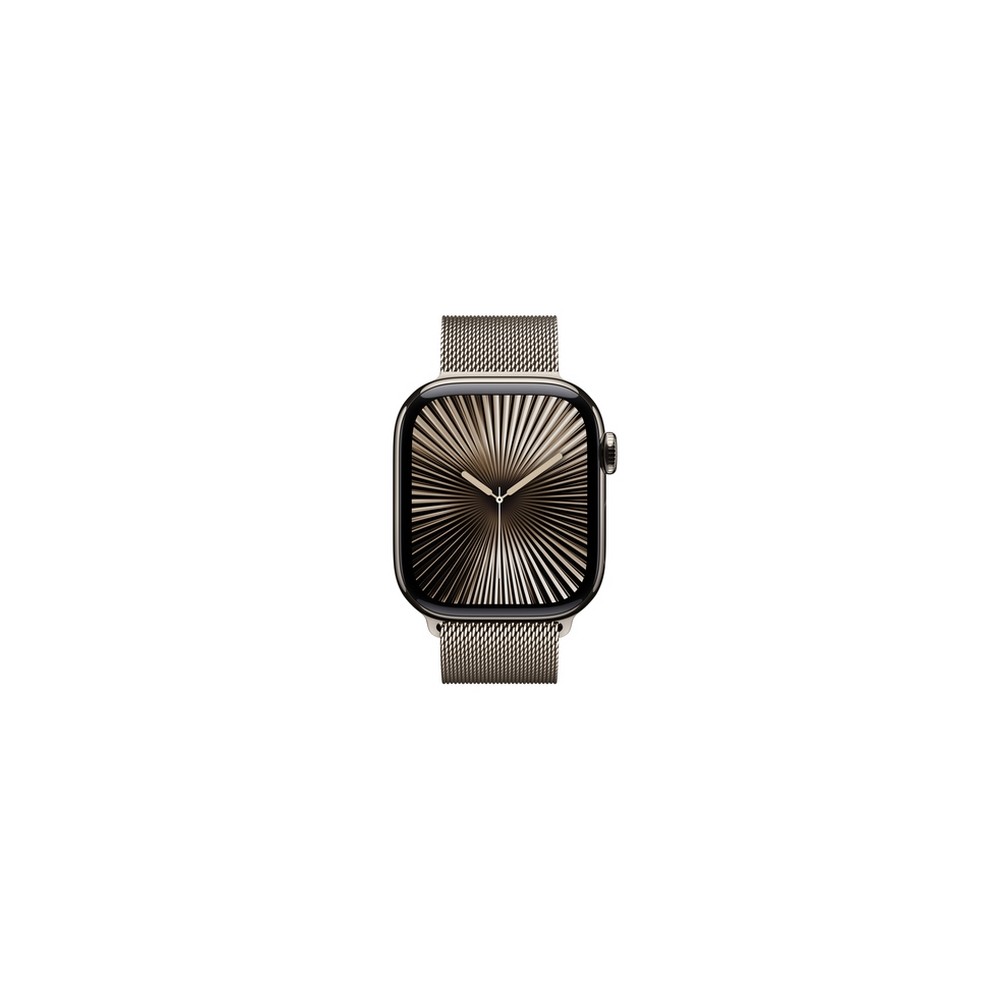 APPLE Apple Watch Series 10 GPS + Cellular 42mm Natural Titanium Case with Natural Milanese Loop Negozi Online