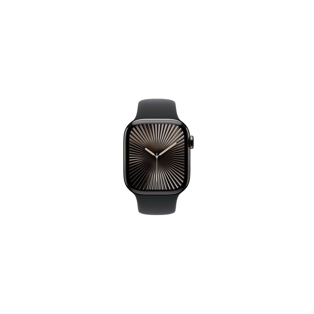 APPLE Apple Watch Series 10 GPS + Cellular 42mm Slate Titanium Case with Black Sport Band - S/M Acquista Ora