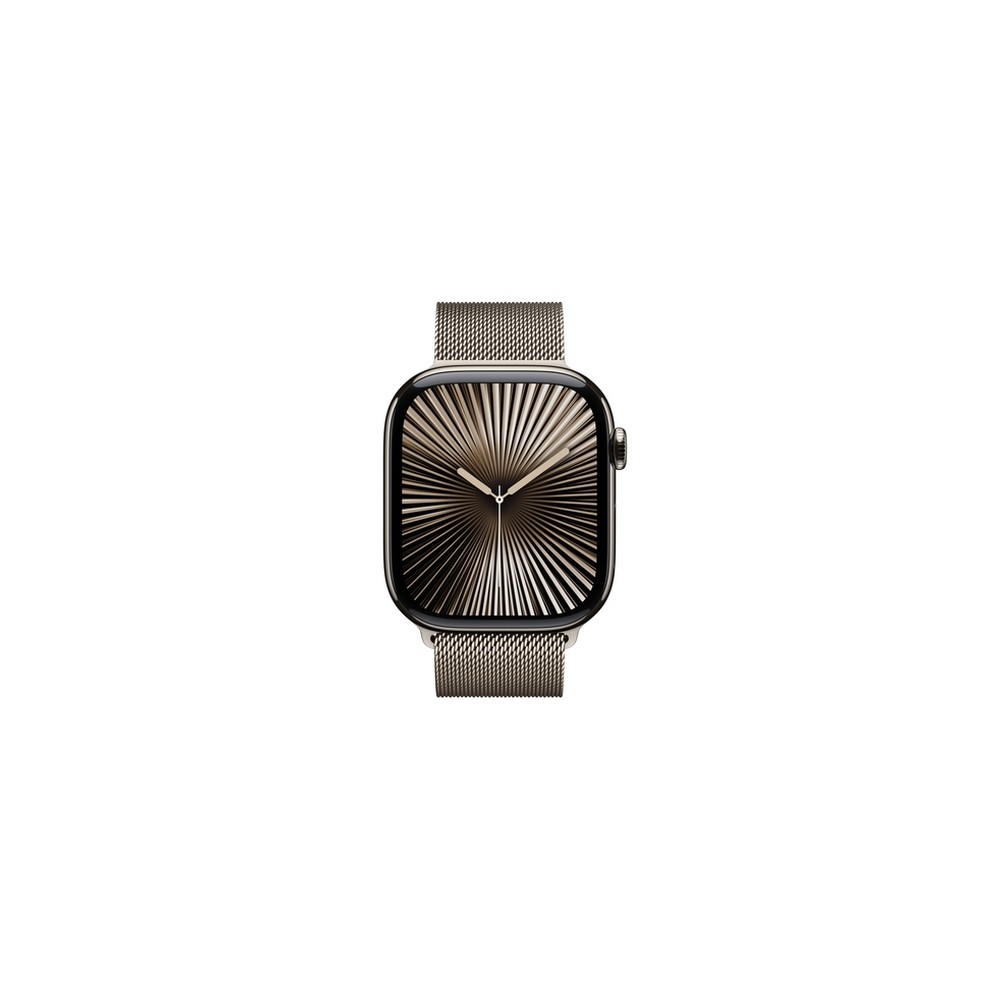 APPLE Apple Watch Series 10 GPS + Cellular 46mm Natural Titanium Case with Natural Milanese Loop - M/L Economico