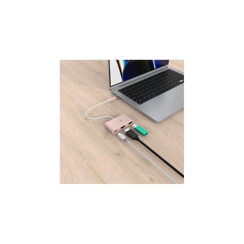 j5create Eco-Friendly USB-C to HDMI & USB Type-A with Power Delivery ACQUISTA ORA