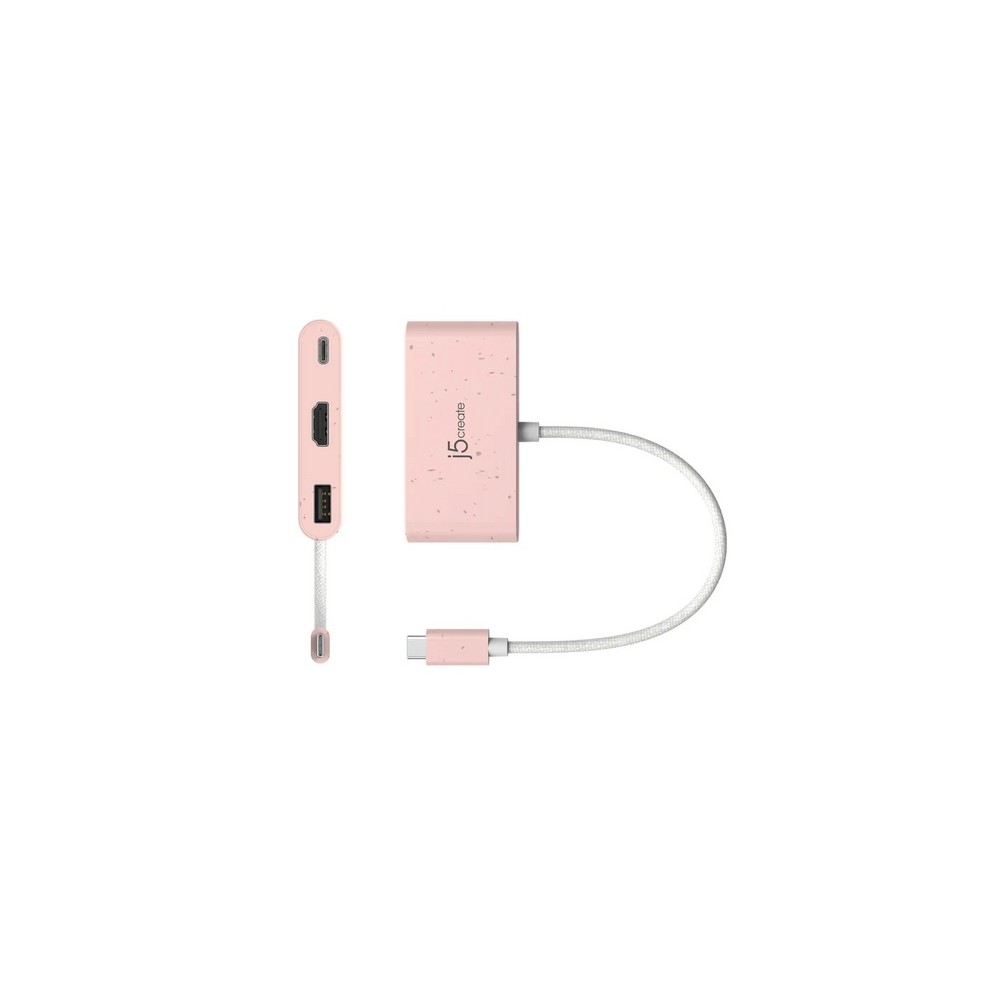 j5create Eco-Friendly USB-C to HDMI & USB Type-A with Power Delivery ACQUISTA ORA