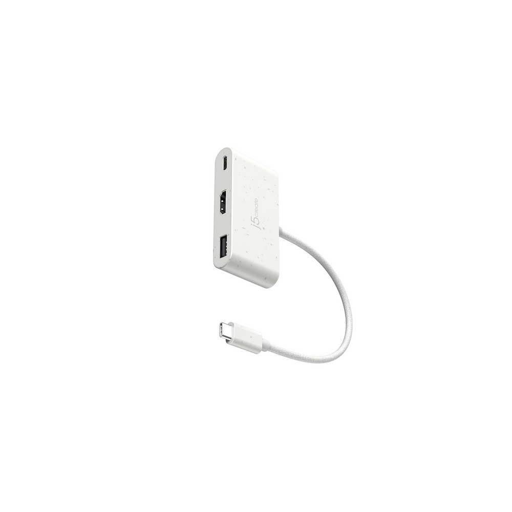 j5create Eco-Friendly USB-C to HDMI & USB Type-A with Power Delivery Latest stili