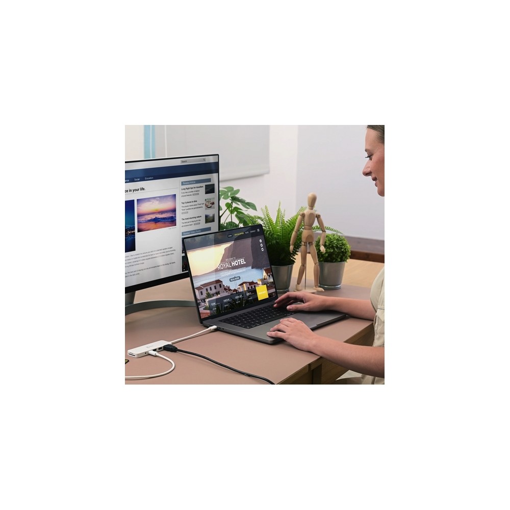j5create Eco-Friendly USB-C Multi-Port Hub with Power Delivery Fino al 50% di sconto