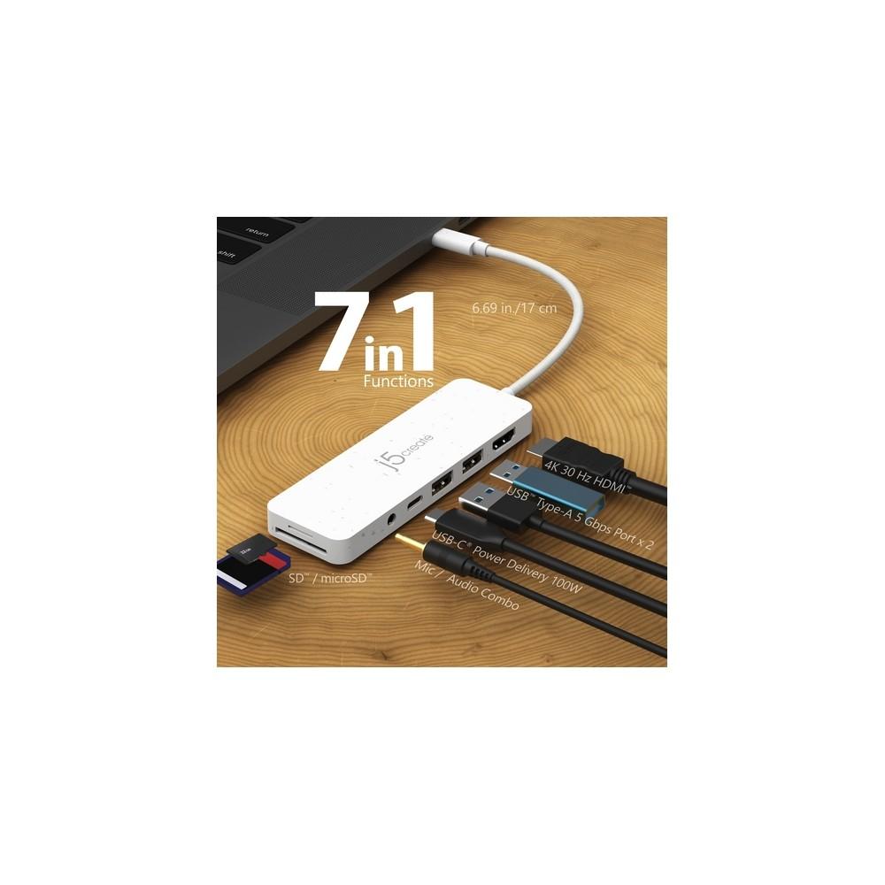j5create Eco-Friendly USB-C Multi-Port Hub with Power Delivery Fino al 50% di sconto