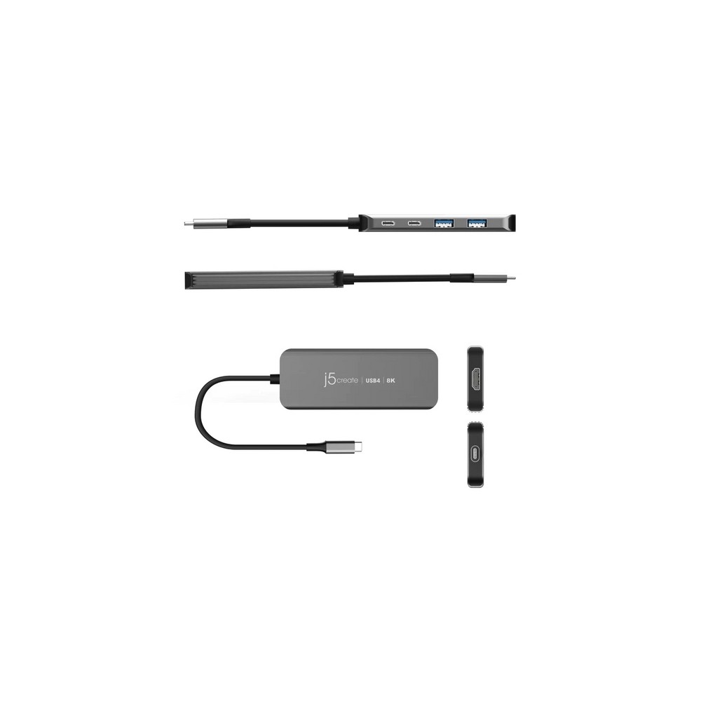 j5create USB4 8K60 Slim Hub Fino al 60% di sconto