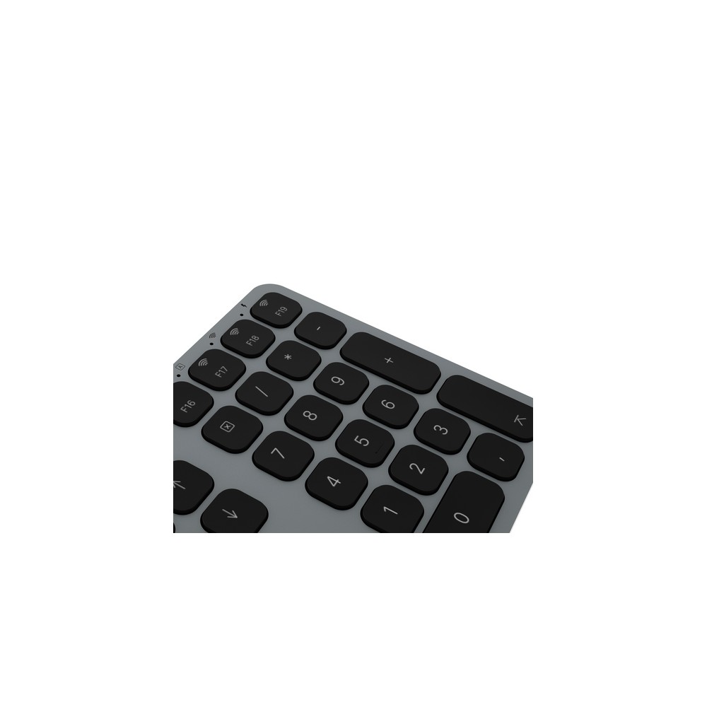 TUNIT Tastiera wireless in alluminio con tastierino numerico - Grigio Siderale ITA Solo un giorno rimasto