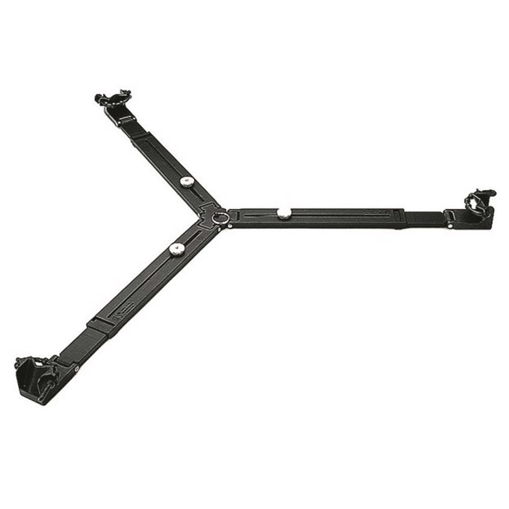 Manfrotto Base a stella nera per treppiedi con puntale singolo 2025