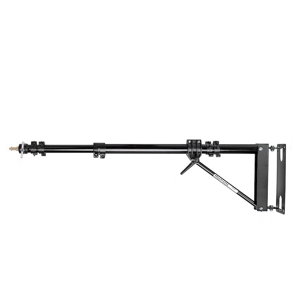 Manfrotto Giraffa a muro corta con boom nera Novità