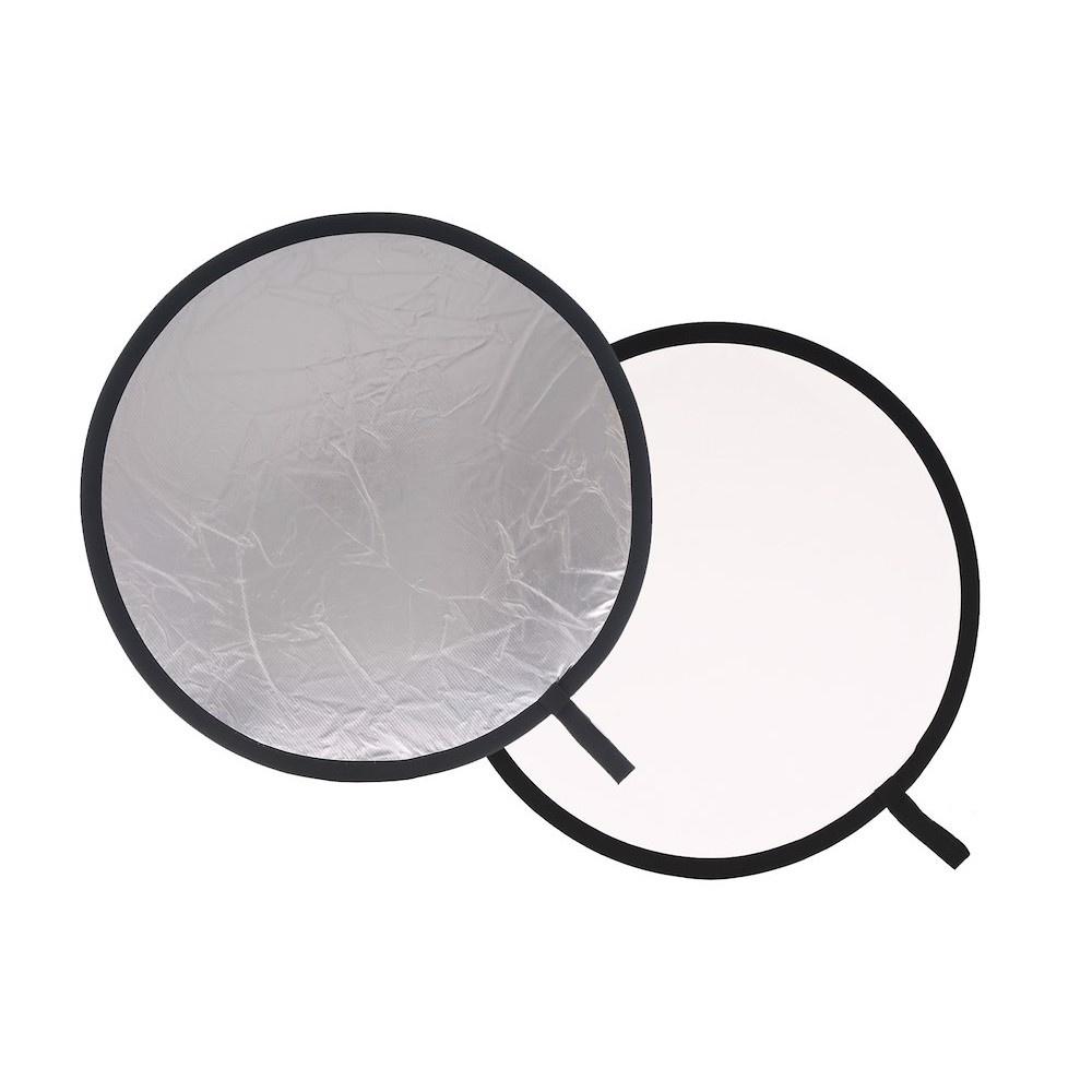 Manfrotto Pannello circolare Arg./Bianco Ø 75cm Italia