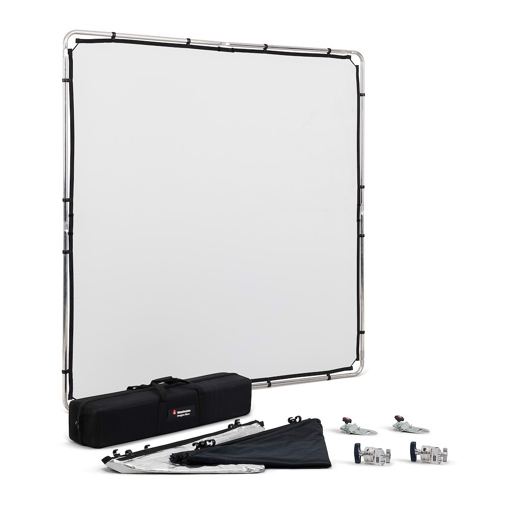 Manfrotto Kit Pro Scrim “tutto in uno” 2 x 2 m Grande Grandi sconti